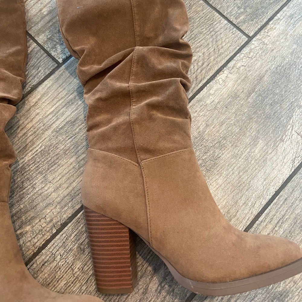Knee high boots